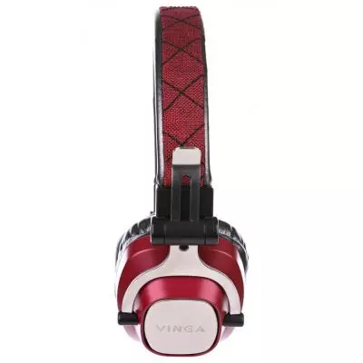Наушники Vinga HBT050 Bluetooth Red (HBT050RD) - 2