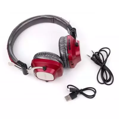 Наушники Vinga HBT050 Bluetooth Red (HBT050RD) - 4