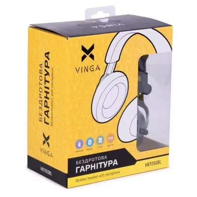 Наушники Vinga HBT050 Bluetooth Blue (HBT050BL) - 3