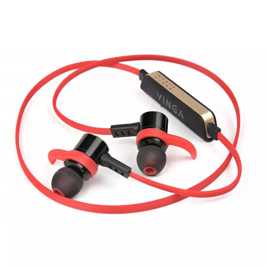 Наушники Vinga EBT050 Bluetooth Red (EBT050RD) - 7 Наушники Vinga EBT050 Bluetooth Red (EBT050RD) - 7