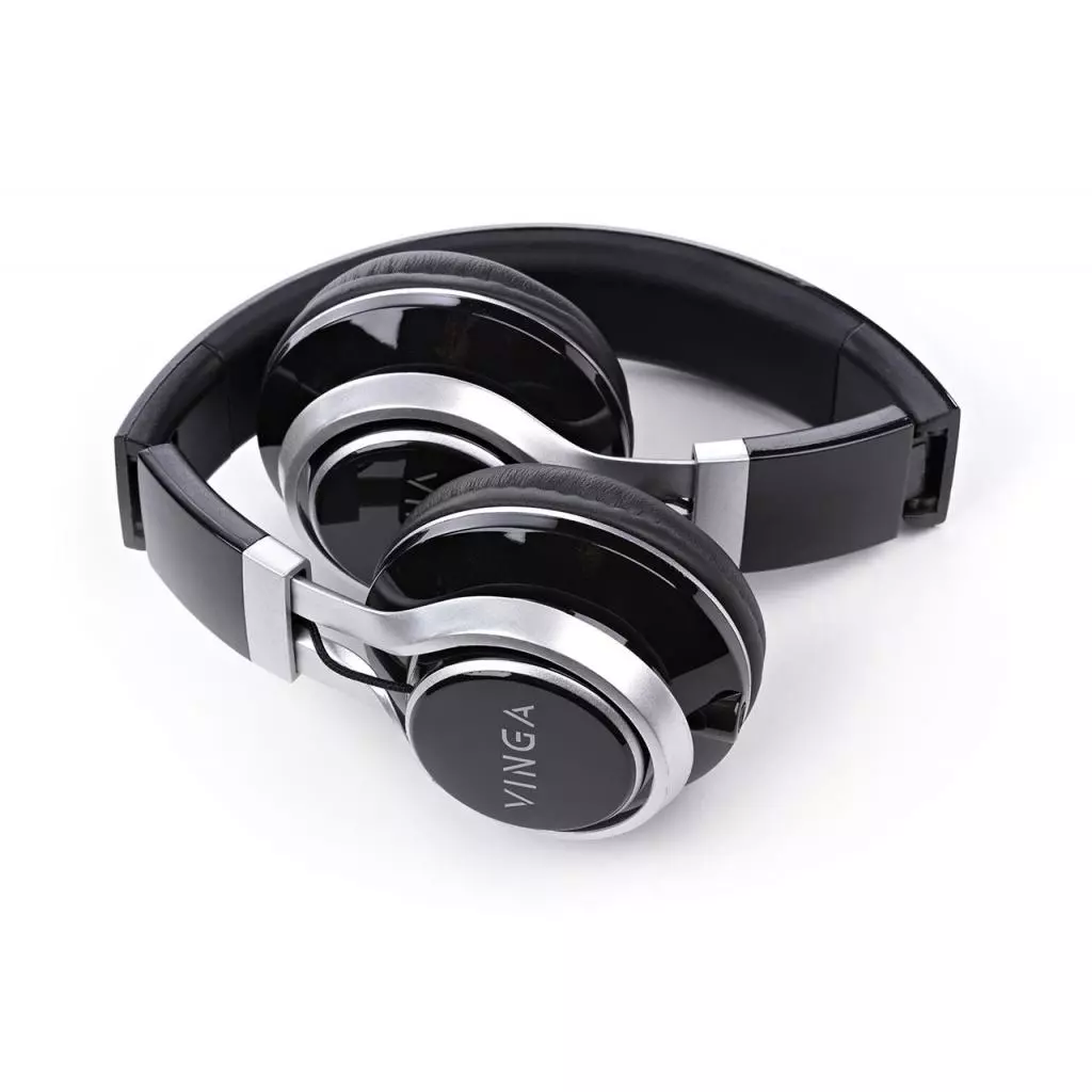 Наушники Vinga HSM040 Black/Silver (HSM040BS) - 5 Наушники Vinga HSM040 Black/Silver (HSM040BS) - 5