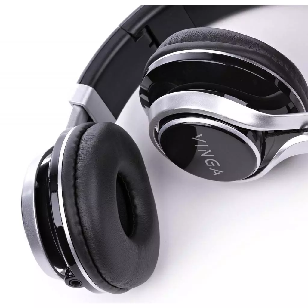 Наушники Vinga HSM040 Black/Silver (HSM040BS) - 10 Наушники Vinga HSM040 Black/Silver (HSM040BS) - 10