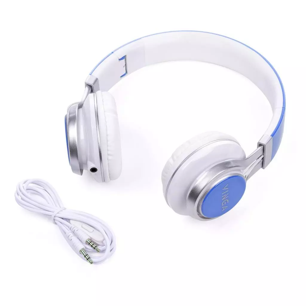 Наушники Vinga HSM040 White/Blue (HSM040WB) - 4 Наушники Vinga HSM040 White/Blue (HSM040WB) - 4