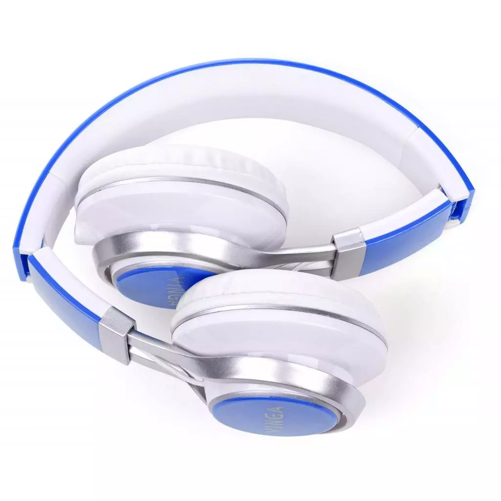 Наушники Vinga HSM040 White/Blue (HSM040WB) - 5 Наушники Vinga HSM040 White/Blue (HSM040WB) - 5