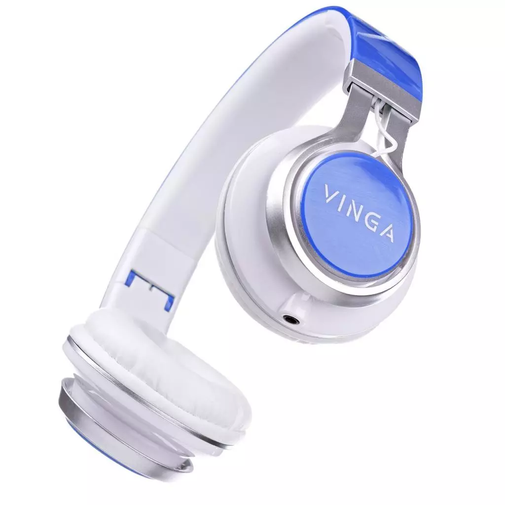 Наушники Vinga HSM040 White/Blue (HSM040WB) - 7 Наушники Vinga HSM040 White/Blue (HSM040WB) - 7