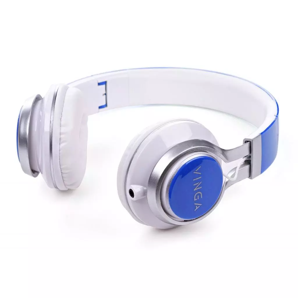 Наушники Vinga HSM040 White/Blue (HSM040WB) - 8 Наушники Vinga HSM040 White/Blue (HSM040WB) - 8