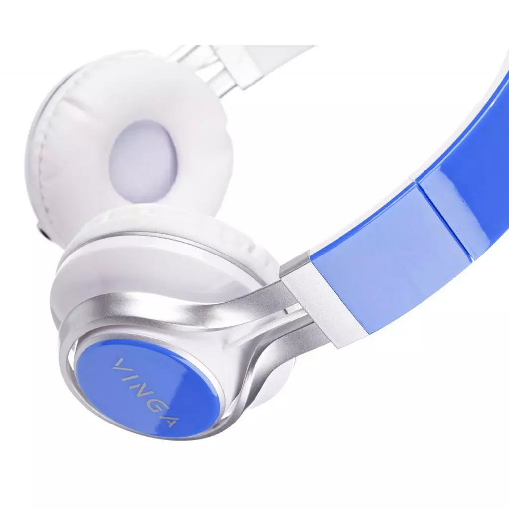 Наушники Vinga HSM040 White/Blue (HSM040WB) - 10 Наушники Vinga HSM040 White/Blue (HSM040WB) - 10