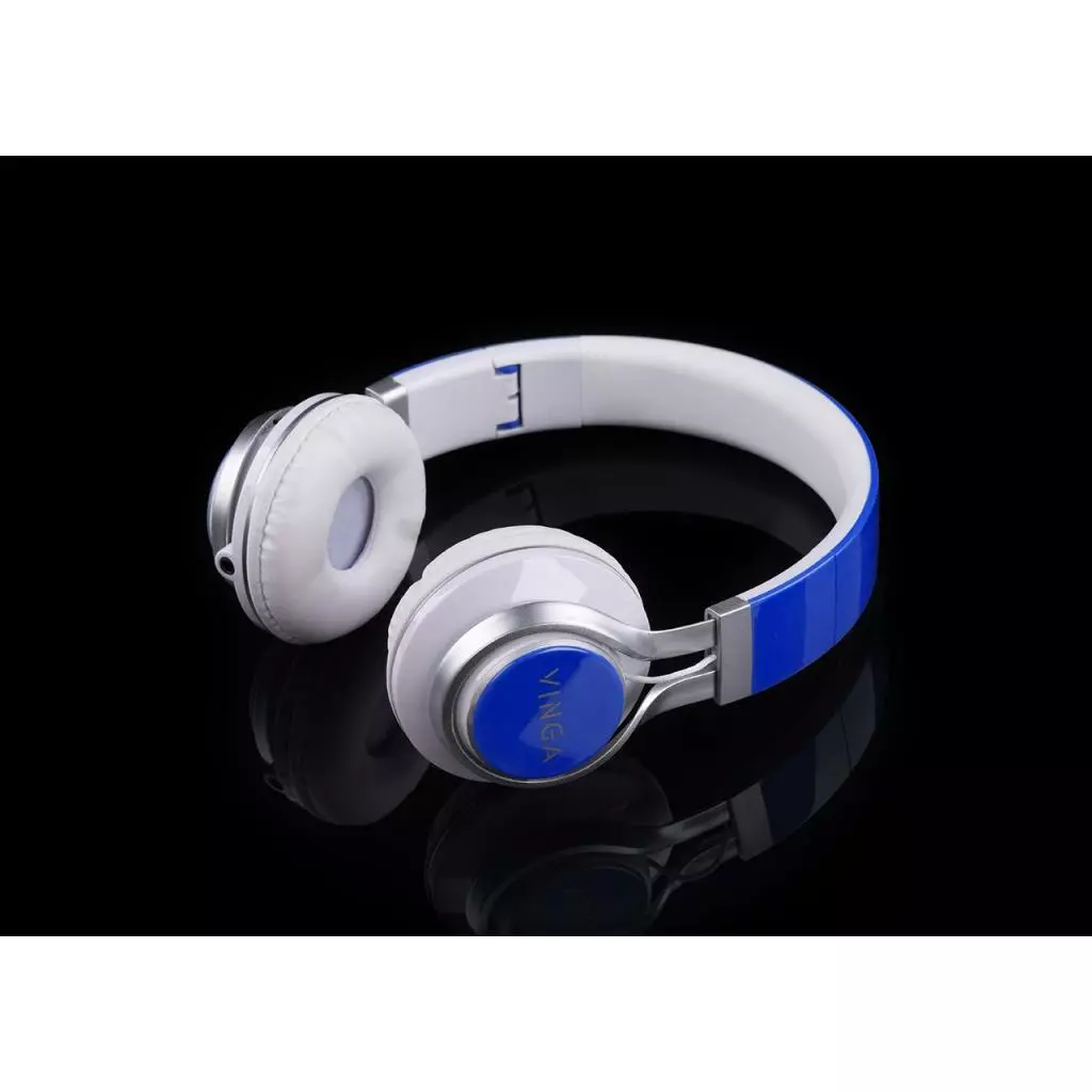 Наушники Vinga HSM040 White/Blue (HSM040WB) - 11 Наушники Vinga HSM040 White/Blue (HSM040WB) - 11