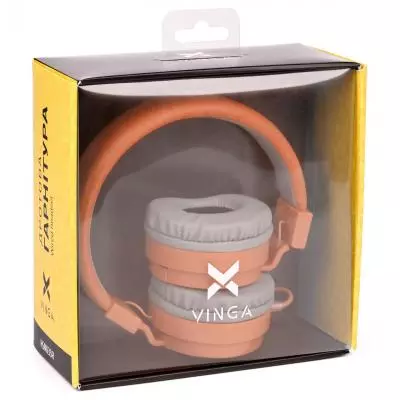 Наушники Vinga HSM035 Orange New Mobile (HSM035OR) - 3 Наушники Vinga HSM035 Orange New Mobile (HSM035OR) - 3