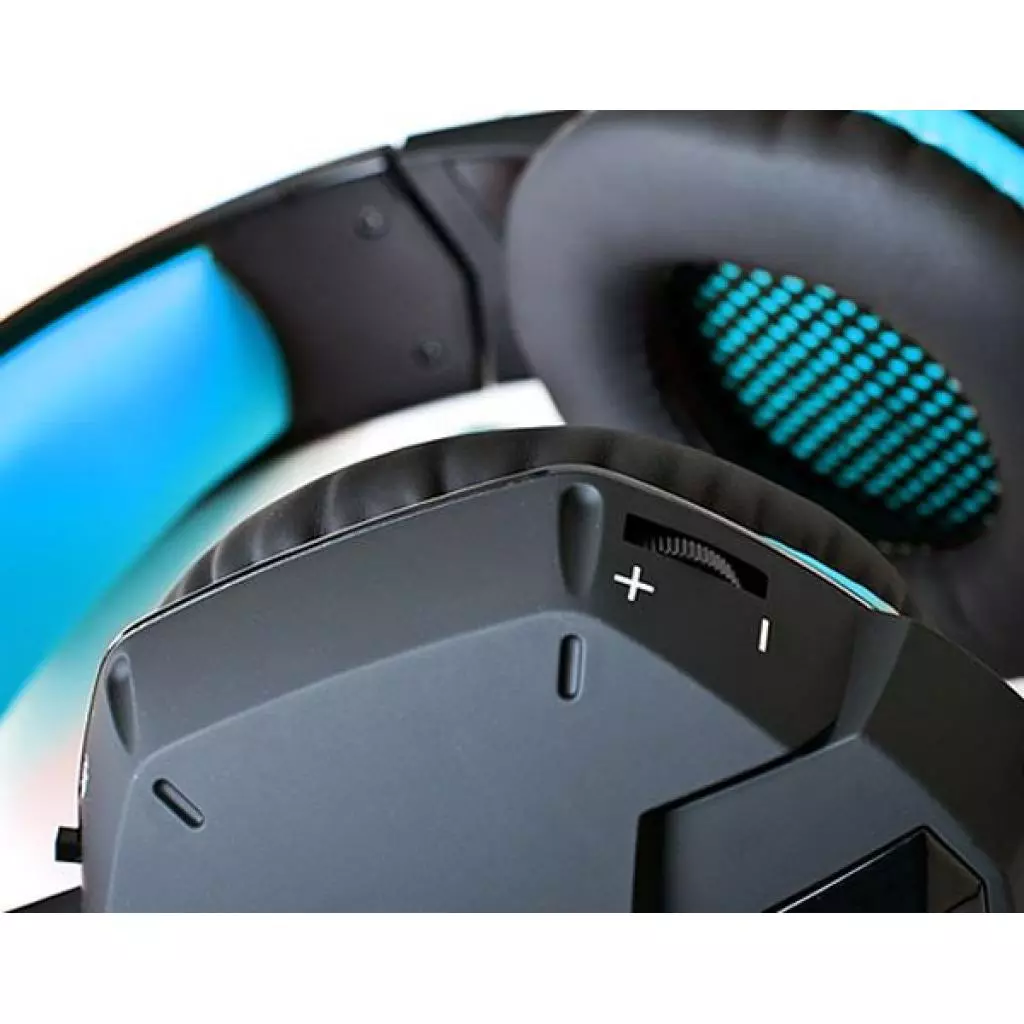 Наушники REAL-EL GDX-7500 black-blue - 3 Наушники REAL-EL GDX-7500 black-blue - 3