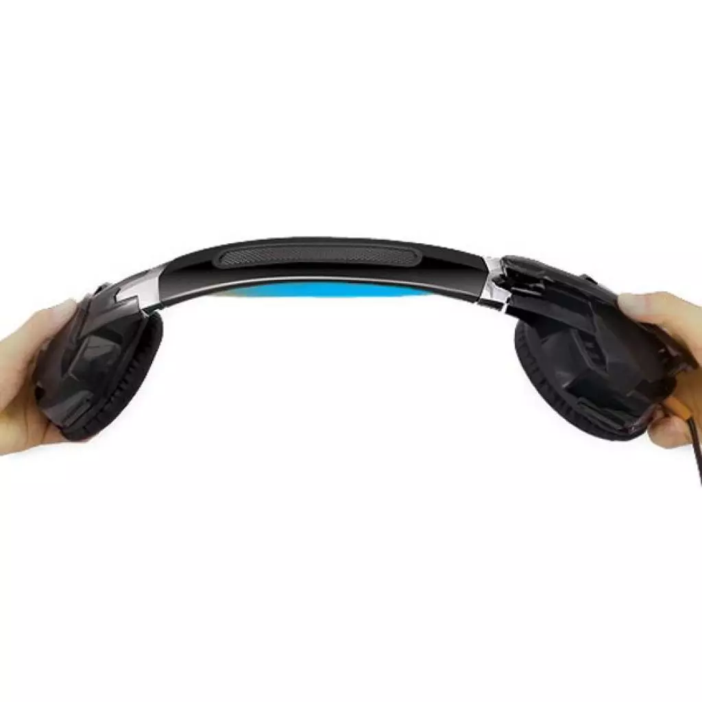 Наушники REAL-EL GDX-7500 black-blue - 5 Наушники REAL-EL GDX-7500 black-blue - 5