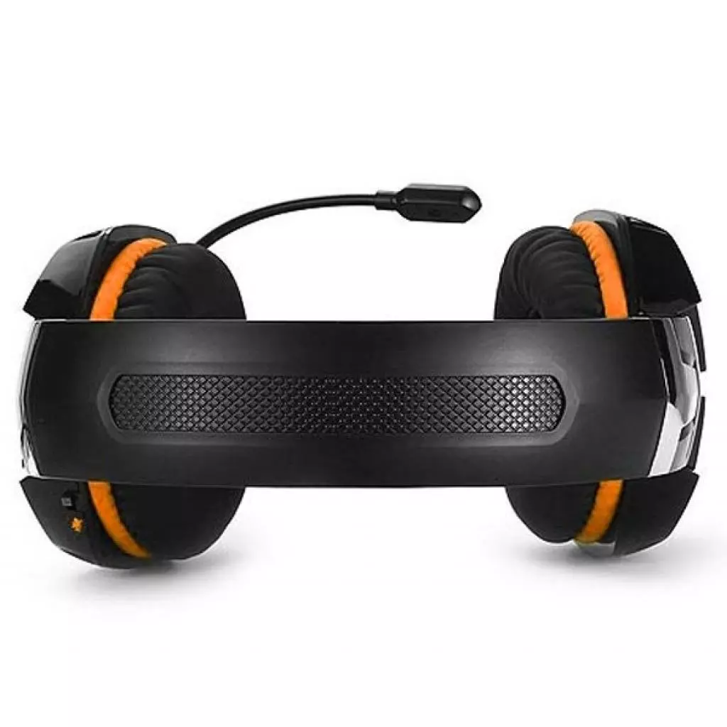 Наушники REAL-EL GDX-7700 SURROUND 7.1 black-orange - 2