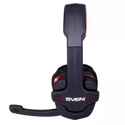 Наушники Sven AP-G855MV black-red - 2 Наушники Sven AP-G855MV black-red - 2