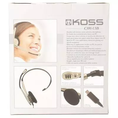 Наушники Koss CS95 USB Mono (CS95 USB) - 4