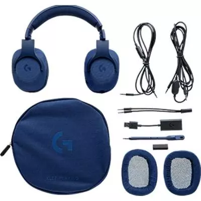 Наушники Logitech G433 7.1 Surround Gaming Headset CamoBlue (981-000688) - 3