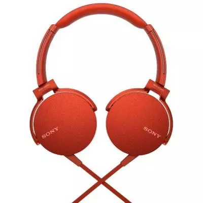 Наушники SONY MDR-XB550AP Red (MDRXB550APR.E) - 4 Наушники SONY MDR-XB550AP Red (MDRXB550APR.E) - 4