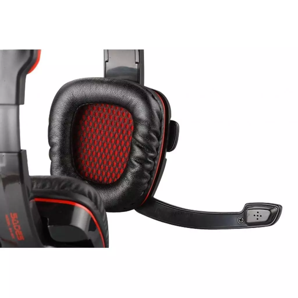 Наушники SADES Gpower Black/Red (SA708-B-R) - 12 Наушники SADES Gpower Black/Red (SA708-B-R) - 12