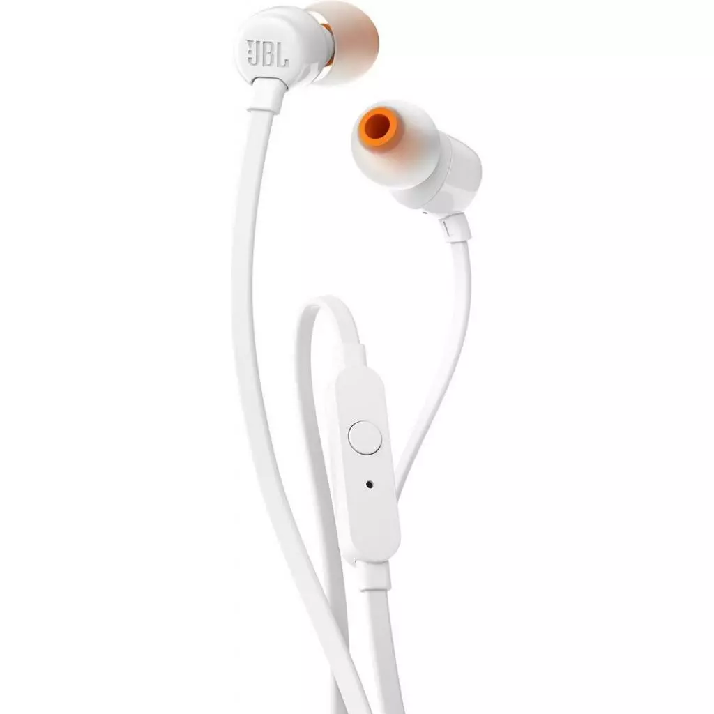 Наушники JBL T110 White (T110WHT) - 1 Наушники JBL T110 White (T110WHT) - 1
