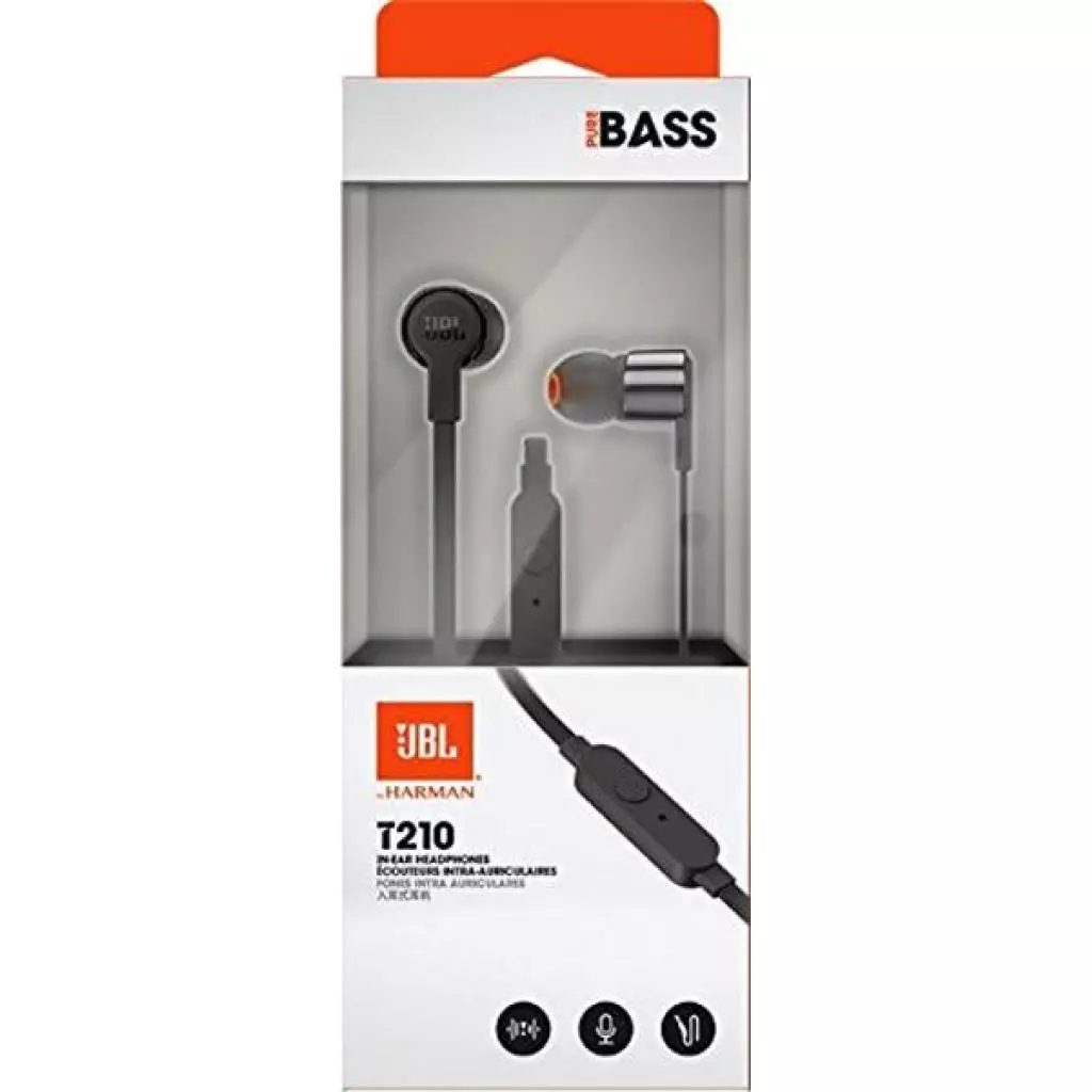 Наушники JBL T210 Black (JBLT210BLK) - 8 Наушники JBL T210 Black (JBLT210BLK) - 8