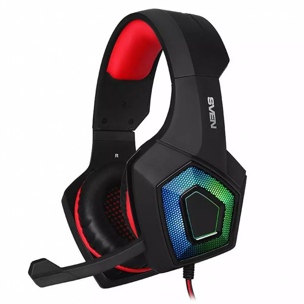 Наушники Sven AP-U880MV black-red