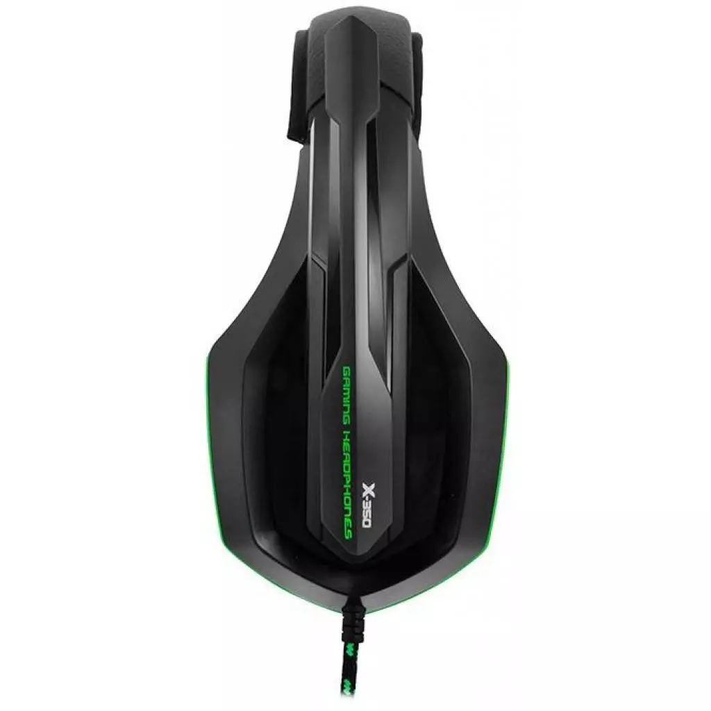 Наушники Gemix X-350 black-green - 1 Наушники Gemix X-350 black-green - 1
