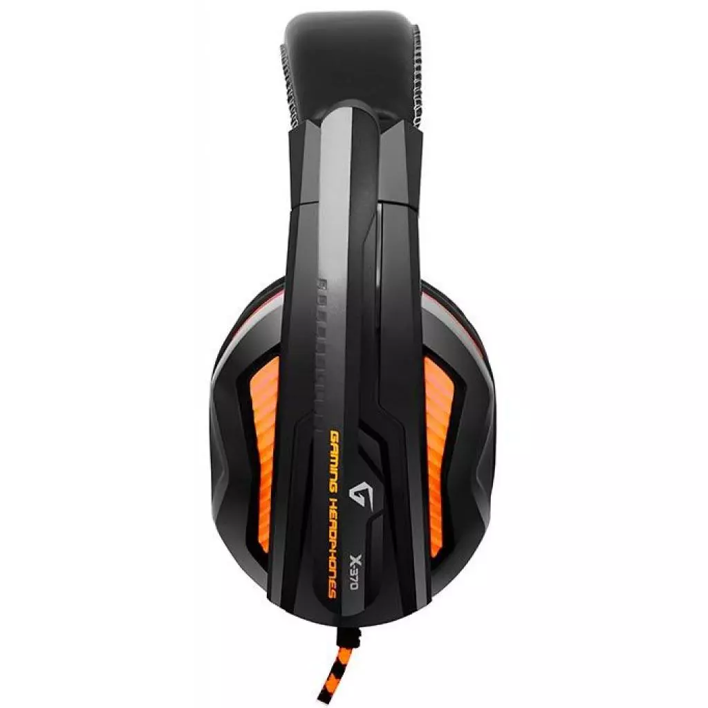 Наушники Gemix X-370 black-orange - 1 Наушники Gemix X-370 black-orange - 1