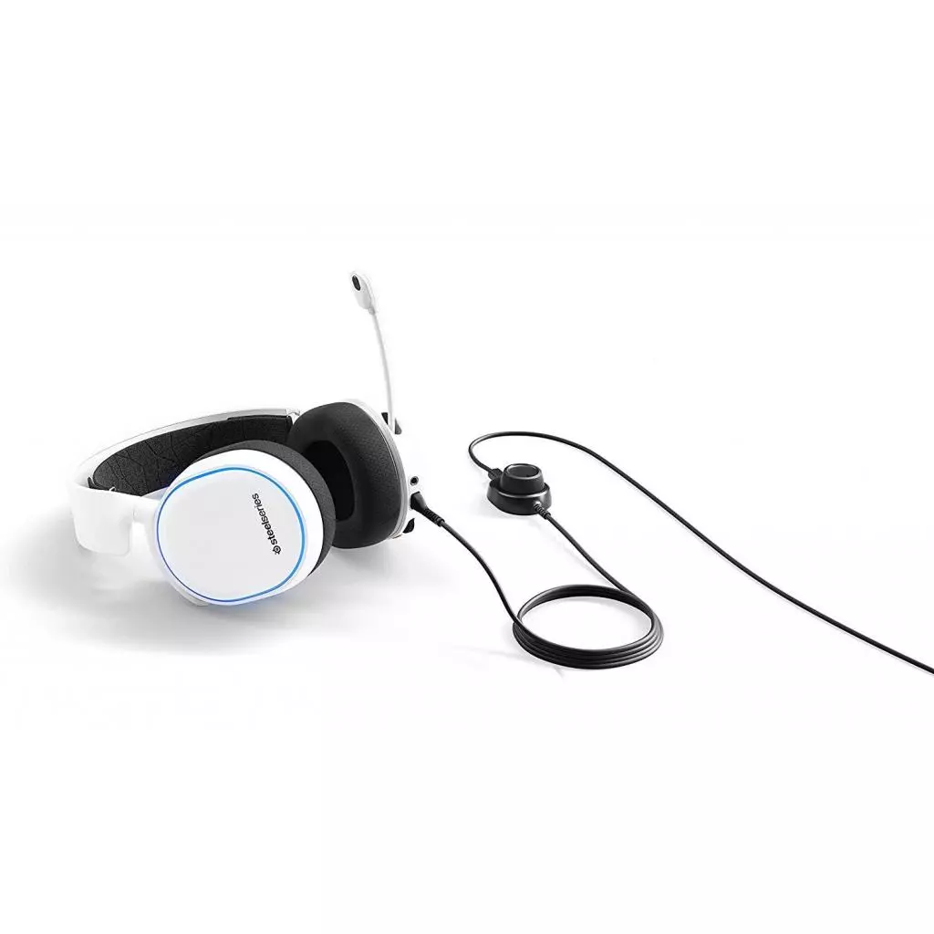 Наушники SteelSeries Arctis 5 White 2019 Edition (61507) - 3