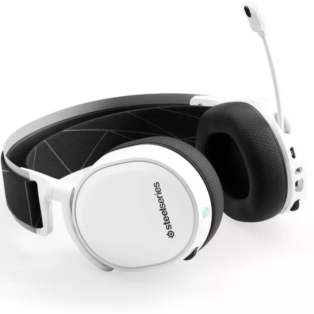 Наушники SteelSeries Arctis 7 White 2019 Edition (61508) - 3 Наушники SteelSeries Arctis 7 White 2019 Edition (61508) - 3