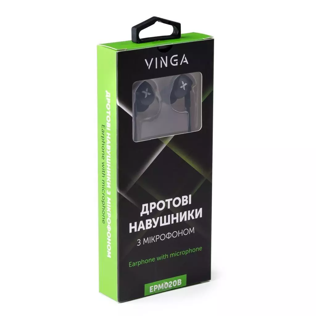 Наушники Vinga EPM020 Black (EPM020B) - 3 Наушники Vinga EPM020 Black (EPM020B) - 3