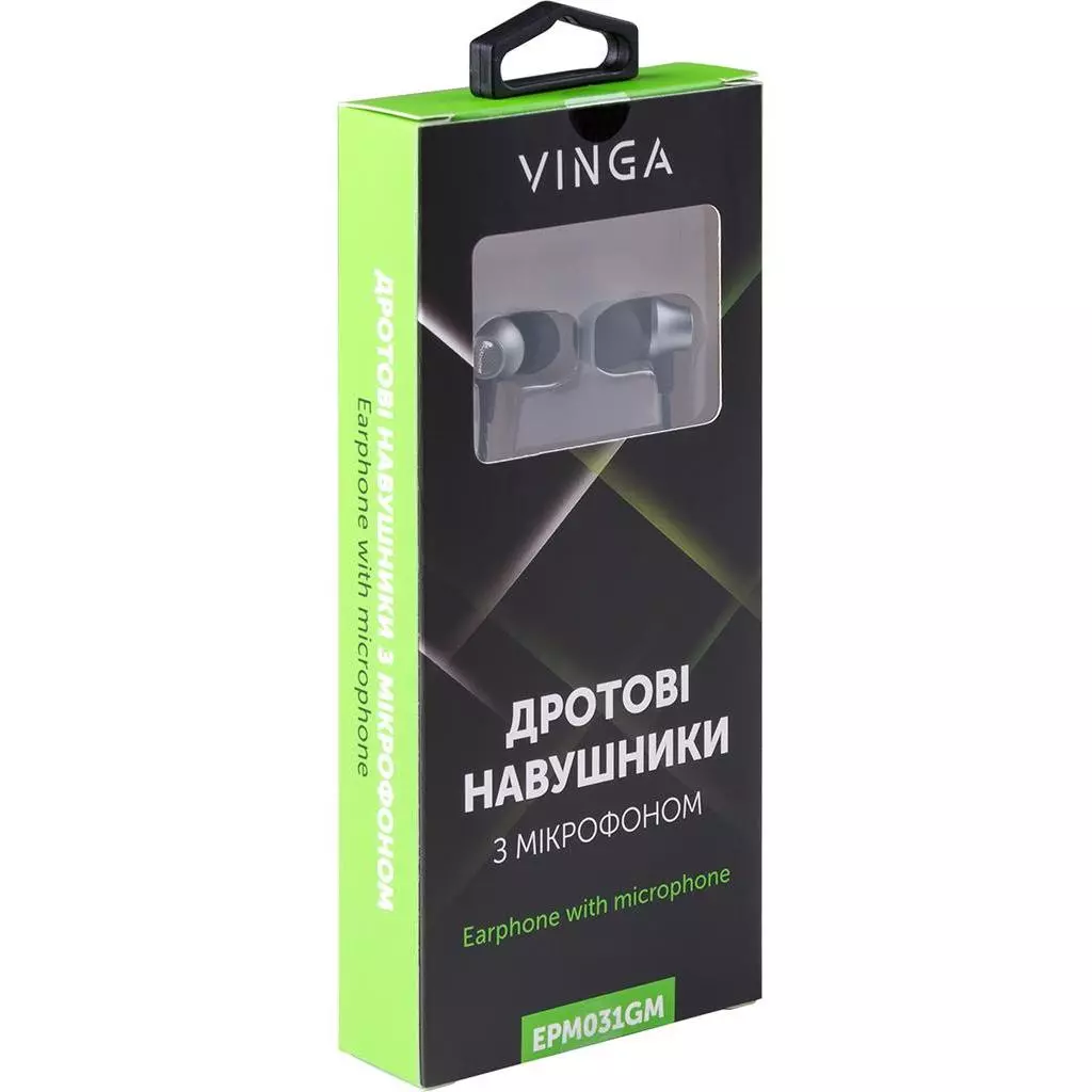 Наушники Vinga EPM031 GunMetal (EPM031GM) - 3 Наушники Vinga EPM031 GunMetal (EPM031GM) - 3