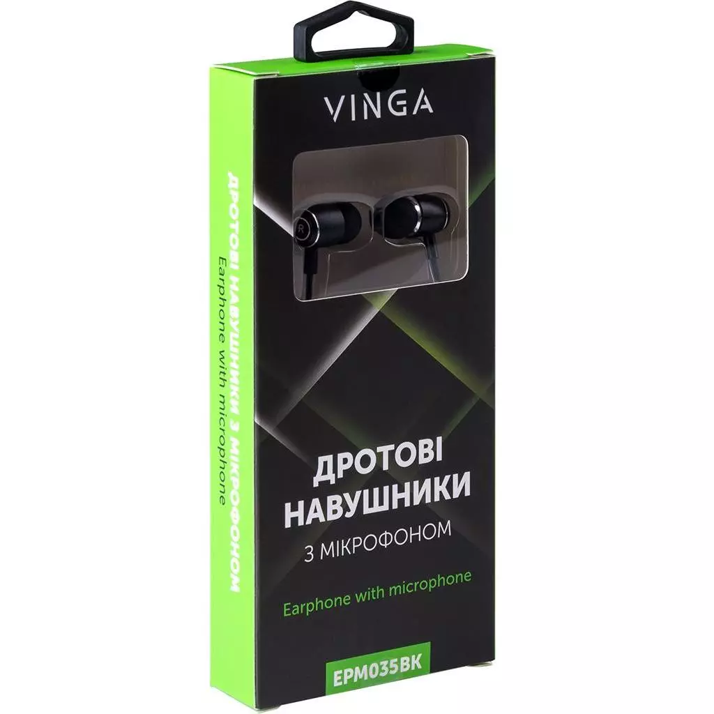 Наушники Vinga EPM035 Black (EPM035BK) - 3 Наушники Vinga EPM035 Black (EPM035BK) - 3