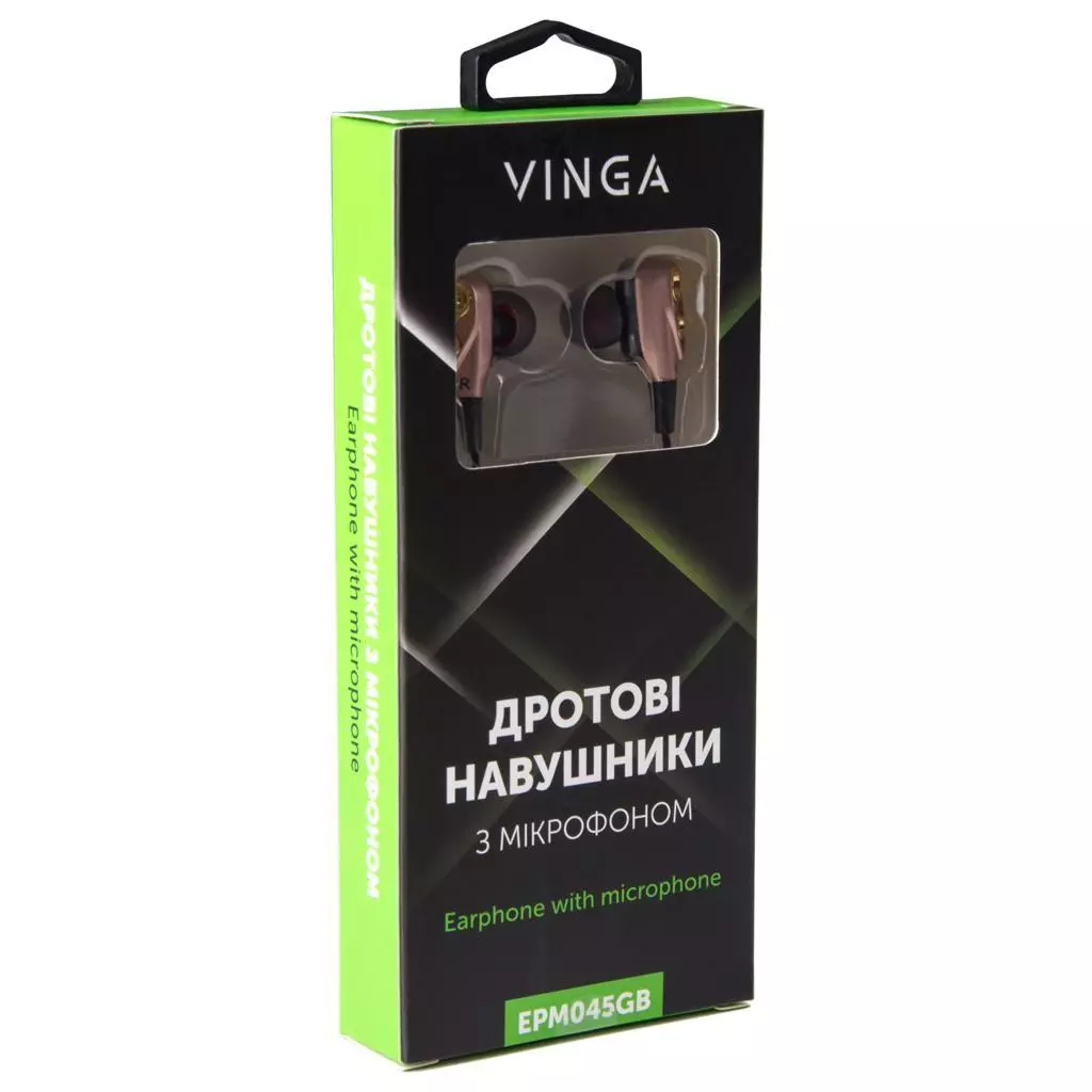 Наушники Vinga EPM045 GoldBlack (EPM045GB) - 3 Наушники Vinga EPM045 GoldBlack (EPM045GB) - 3