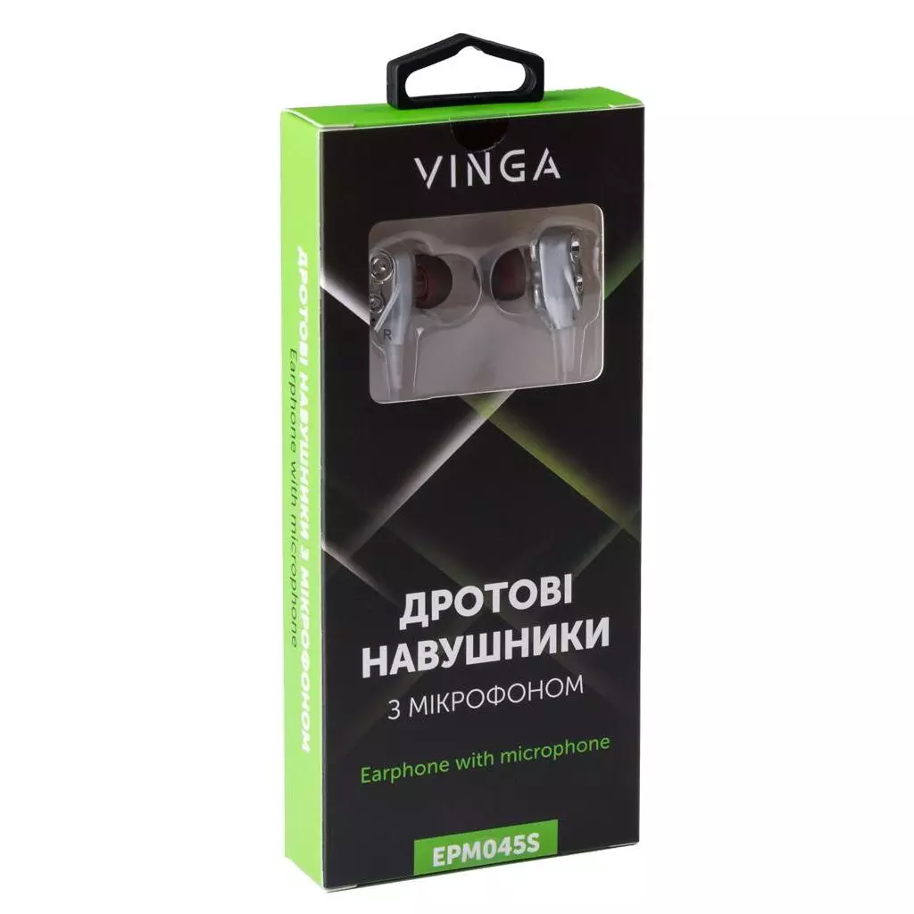 Наушники Vinga EPM045 Silver (EPM045S) - 3 Наушники Vinga EPM045 Silver (EPM045S) - 3