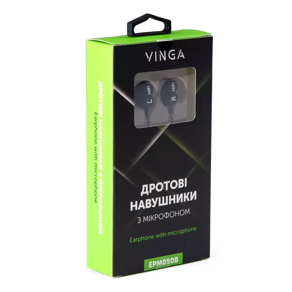 Наушники Vinga EPM050 Black (EPM050B) - 3 Наушники Vinga EPM050 Black (EPM050B) - 3