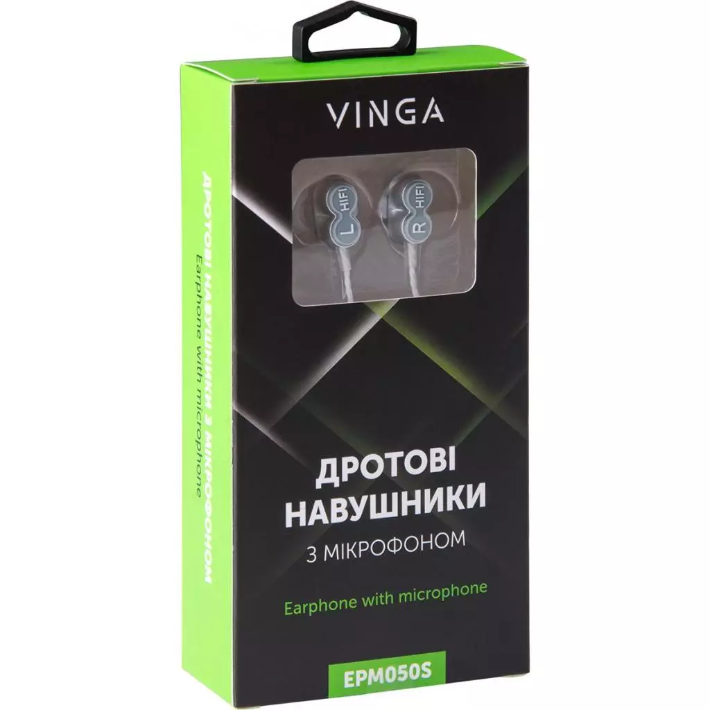 Наушники Vinga EPM050 Silver (EPM050S) - 3 Наушники Vinga EPM050 Silver (EPM050S) - 3