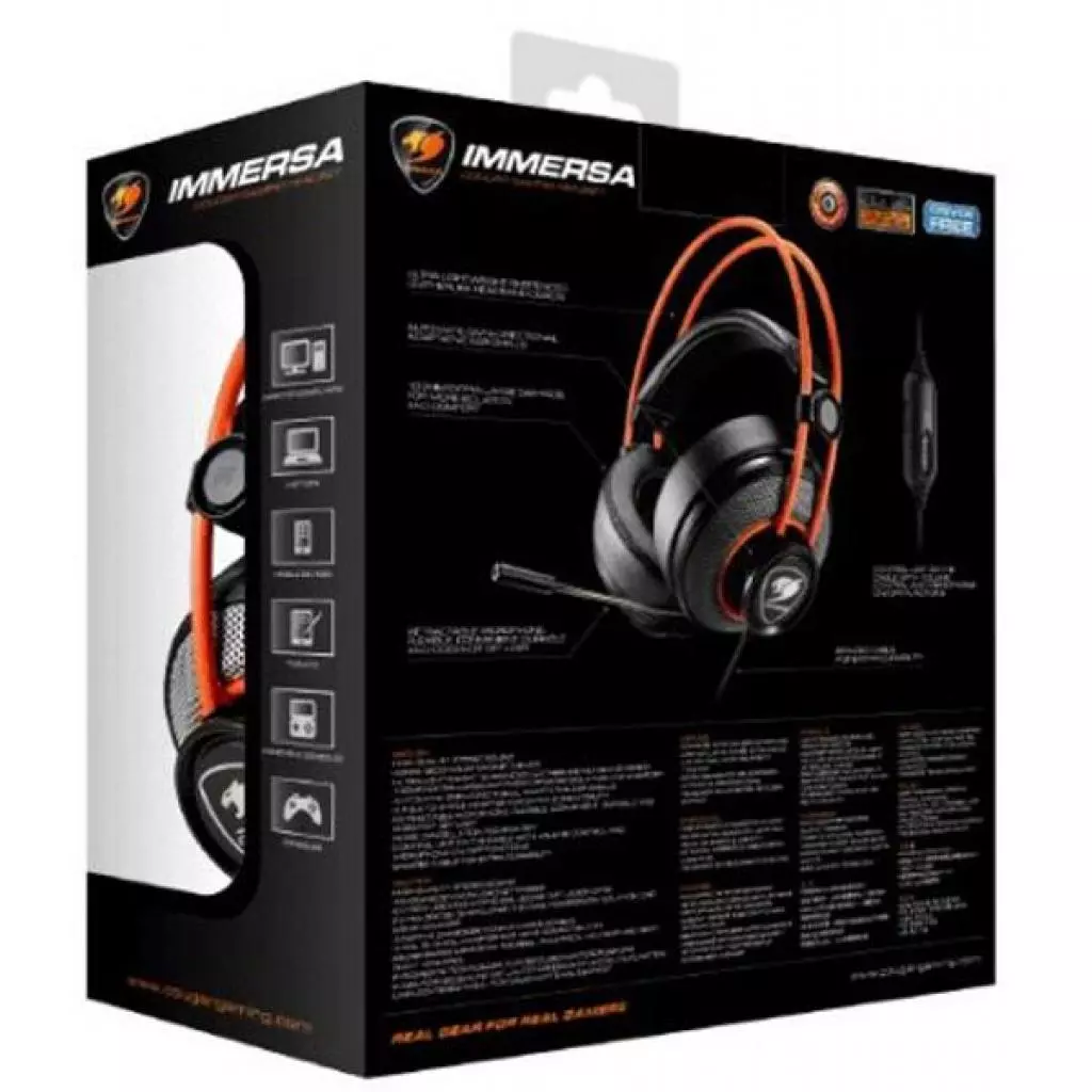 Наушники Cougar Immersa - 3 Наушники Cougar Immersa - 3