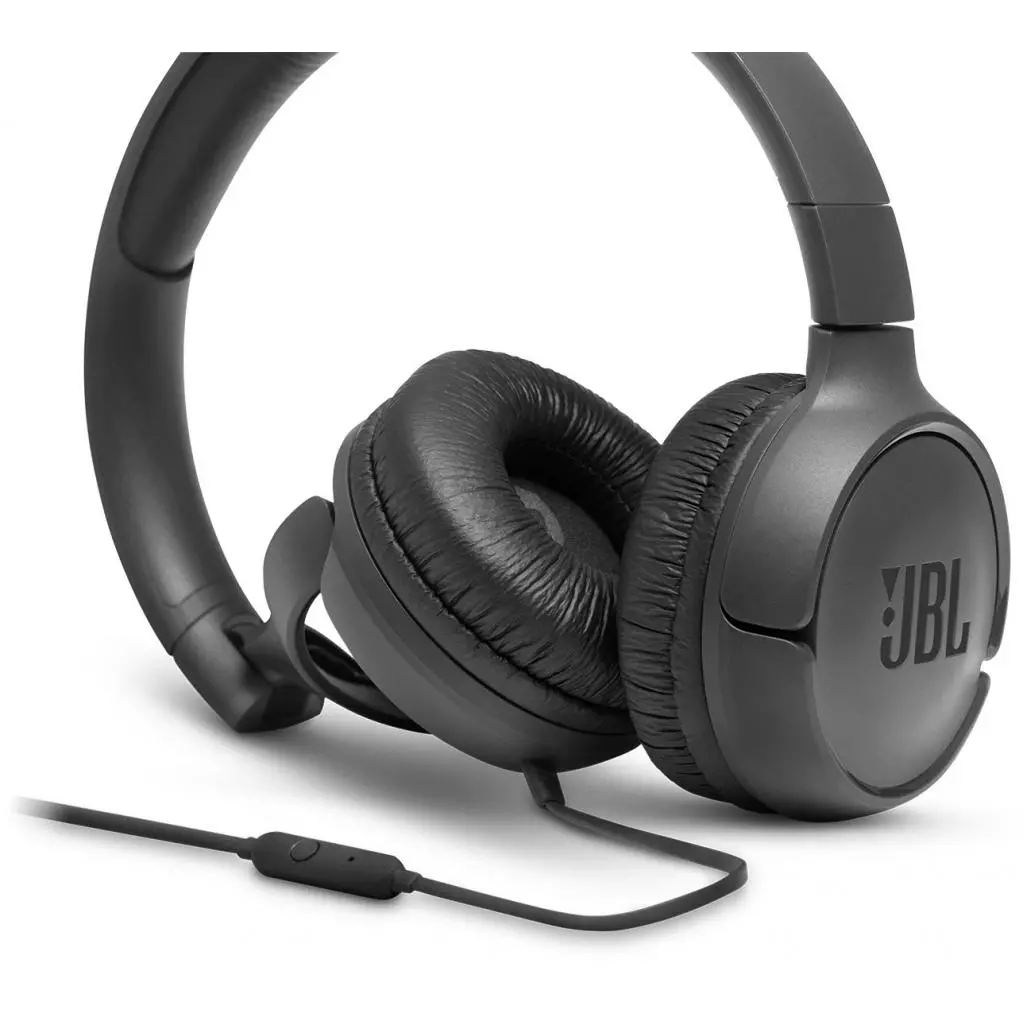 Наушники JBL T500 Black (JBLT500BLK) - 5
