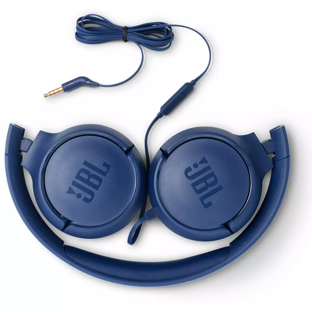 Наушники JBL T500 Blue (JBLT500BLU) - 3 Наушники JBL T500 Blue (JBLT500BLU) - 3