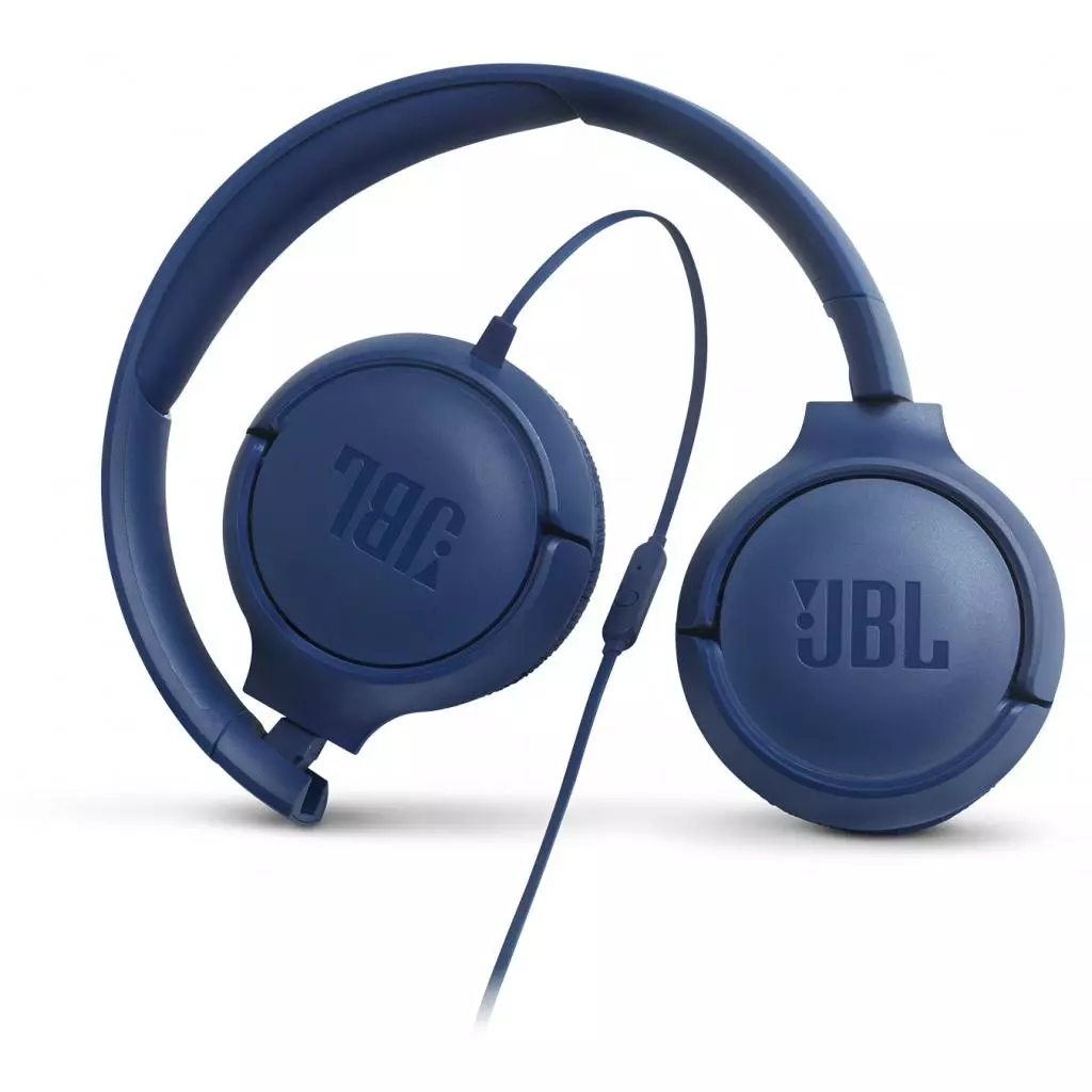 Наушники JBL T500 Blue (JBLT500BLU) - 4 Наушники JBL T500 Blue (JBLT500BLU) - 4