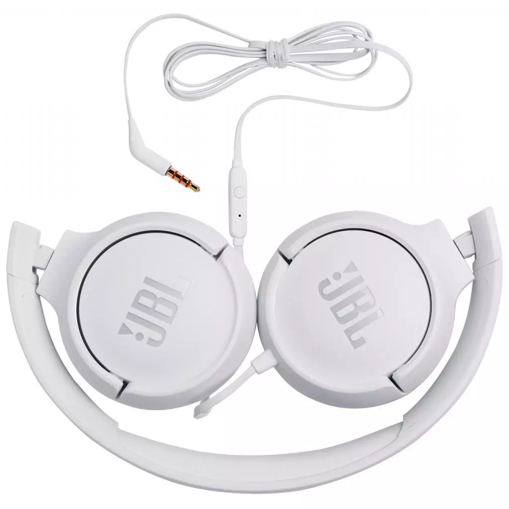 Наушники JBL T500 White (JBLT500WHT) - 3 Наушники JBL T500 White (JBLT500WHT) - 3