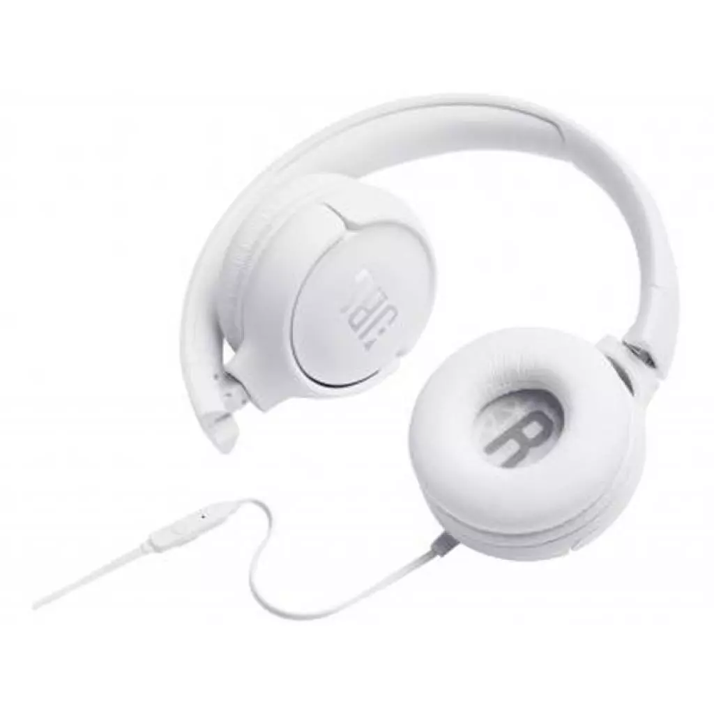 Наушники JBL T500 White (JBLT500WHT) - 4 Наушники JBL T500 White (JBLT500WHT) - 4