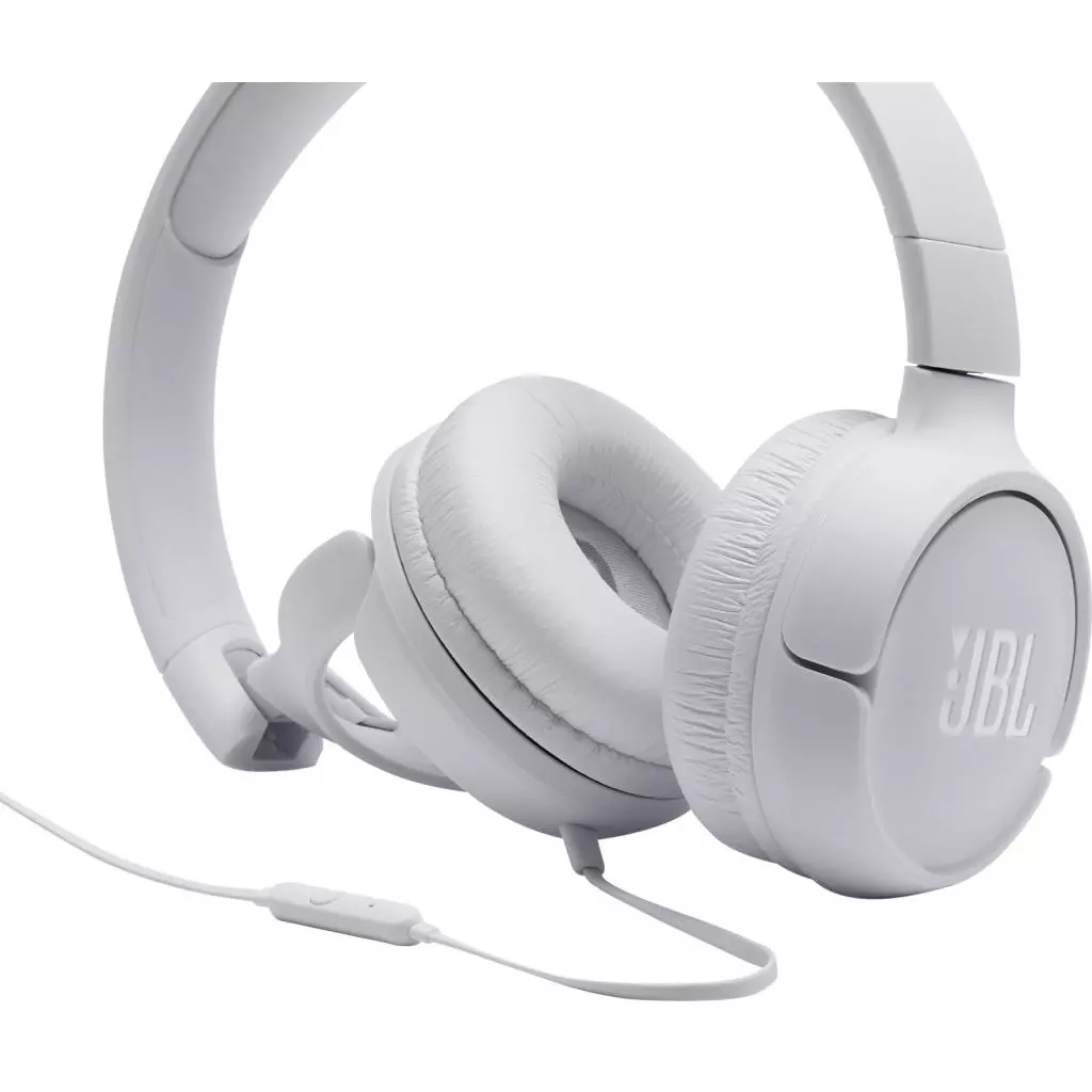 Наушники JBL T500 White (JBLT500WHT) - 5 Наушники JBL T500 White (JBLT500WHT) - 5