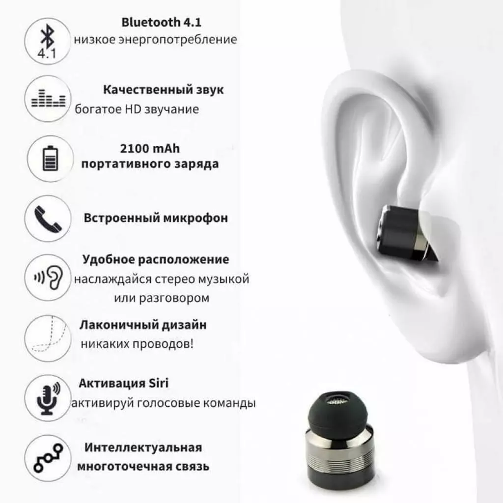 Наушники AirOn AirTune (6945545521557) - 5 Наушники AirOn AirTune (6945545521557) - 5