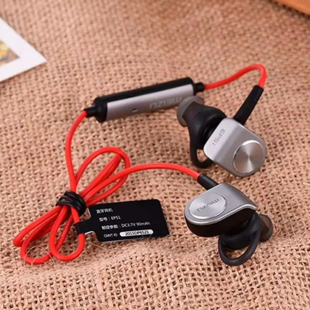 Наушники Meizu EP-51 Bluetooth Sports Earphone Red (EP-51 Red) - 7