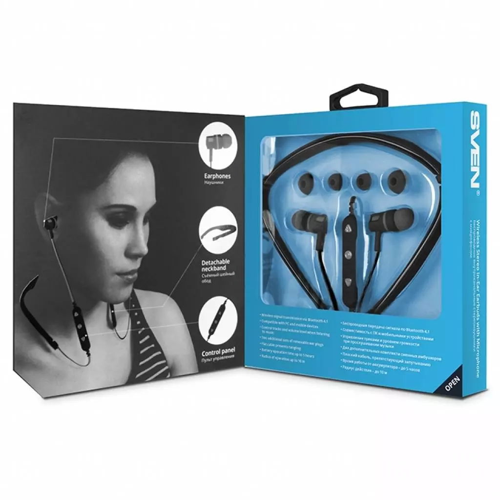 Наушники Sven E-215B Black (E-215B) - 2 Наушники Sven E-215B Black (E-215B) - 2