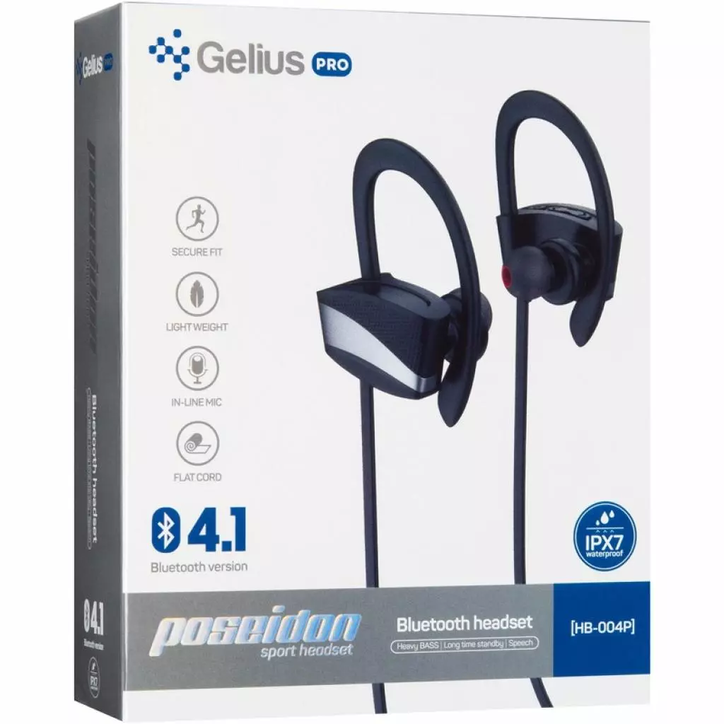 Наушники Gelius PRO Poseidon (HBT-004P Black) - 3 Наушники Gelius PRO Poseidon (HBT-004P Black) - 3
