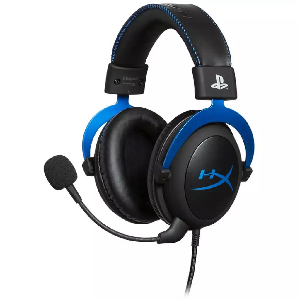 Наушники HyperX Cloud for PS4 Black/Blue (HX-HSCLS-BL/EM)