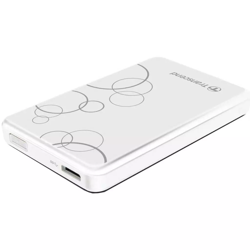 Внешний жесткий диск 2.5" 1TB Transcend (TS1TSJ25A3W) - 3
