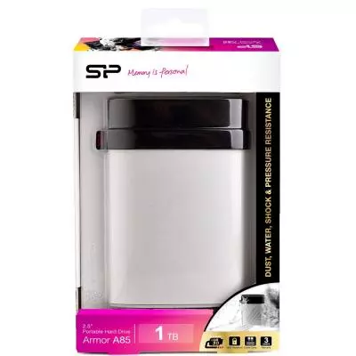 Внешний жесткий диск 2.5" 1TB Silicon Power (SP010TBPHDA85S3S) - 3 Внешний жесткий диск 2.5" 1TB Silicon Power (SP010TBPHDA85S3S) - 3
