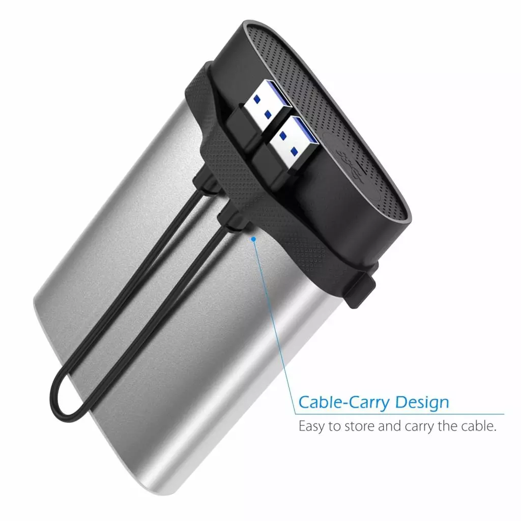 Внешний жесткий диск 2.5" 2TB Silicon Power (SP020TBPHDA85S3S) - 2 Внешний жесткий диск 2.5" 2TB Silicon Power (SP020TBPHDA85S3S) - 2